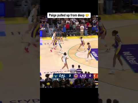 Paige with the pullup 3-pointer 💪