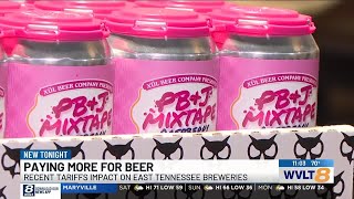 Tariffs on aluminum likely to impact East Tennessee beer industry