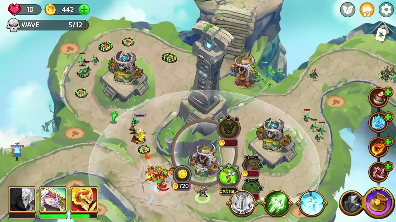 King Of Defense III Stage 49 - Hanging Town [HELL]