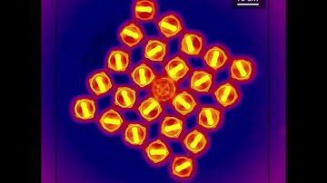 Collective actuation in a network of tiny robots