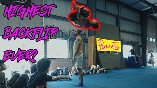 HIGHEST BACKFLIP EVER | Battle of Fury Day 2