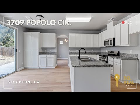 3709 Popolo Cir, Stockton, CA home video tour