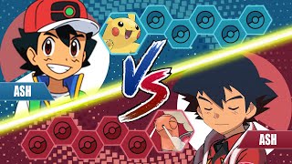 Pokemon Battle Alternate World: Ash Vs Ash Fire Gym Leader