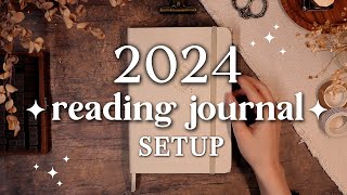 📚 2024 Reading Journal Setup