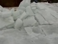 Бердянск вынос льда на берег