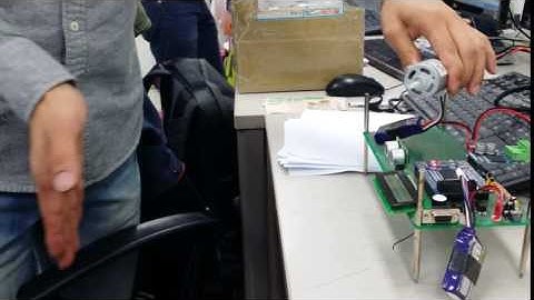 cortex-m3(stm32f) 초음파센서를 활용한 DC모터 속도제어