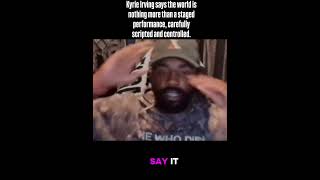 Kyrie Irving on the Fakeness of Fame 💥 🫡 #truth #wisdom #kyrieirving #spiritual #real #celebrity #fy