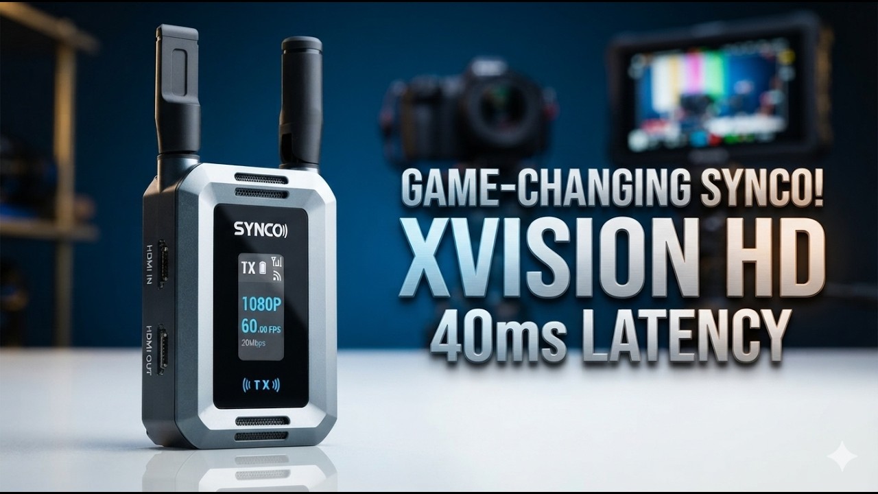 SYNCO XVision HD Review | 1080P 60fps Wireless Video Transmission