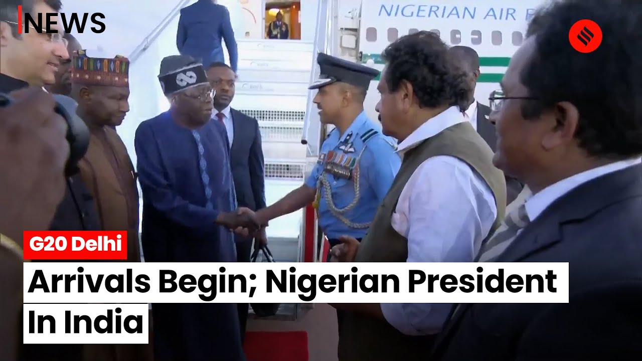 G20 Summit 2023: Nigerian President Bola Tinubu Arrives in New Delhi