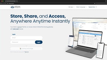 Introducing eShare.ai: Your Data Luggage Partner. #cloudstorage