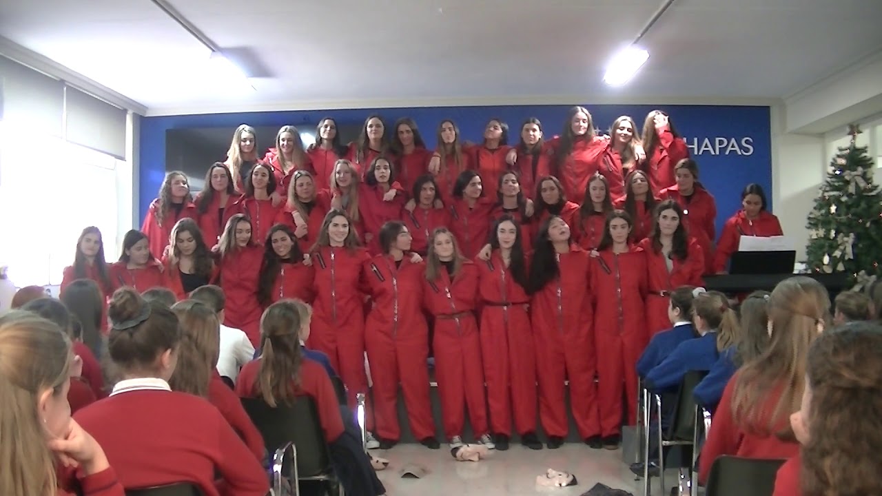 Despedida 2°Bachillerato de la última Navidad en el Colegio