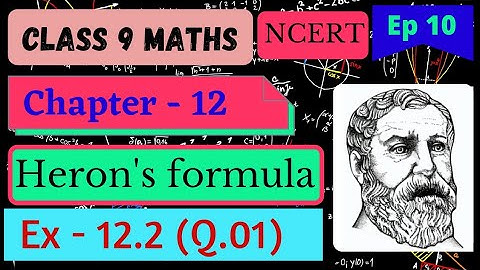 Class 9 maths Heron