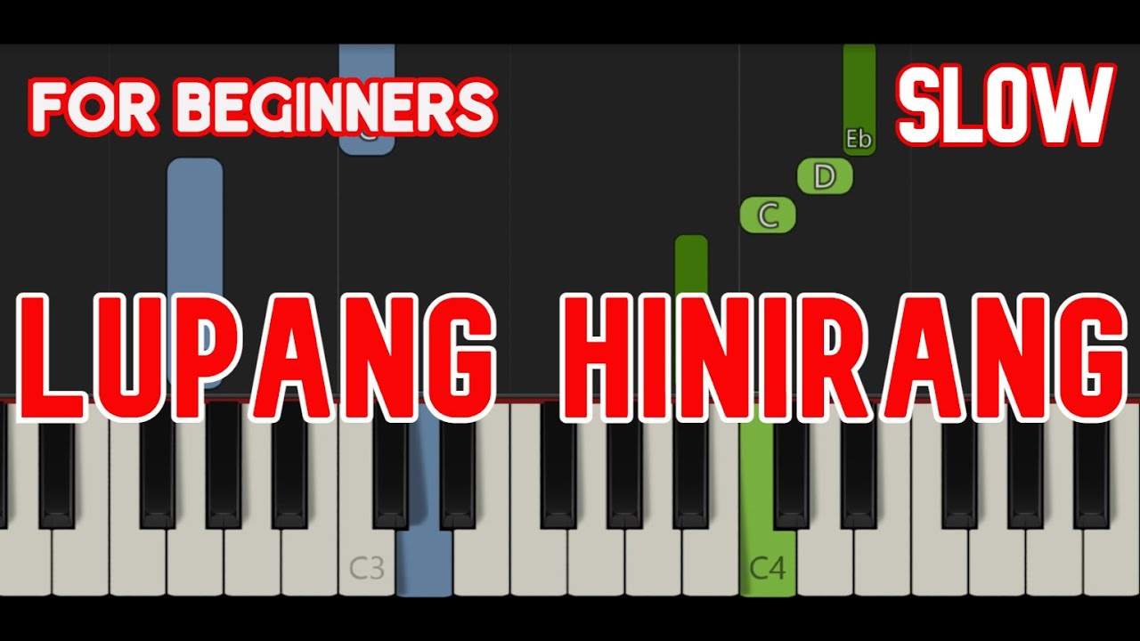 LUPANG HINIRANG [ HD ] PHILIPPINE NATIONAL ANTHEM EASY PIANO Chords