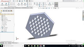 Solidworks tips & tutorials -26: How to use solidworks fill pattern feature