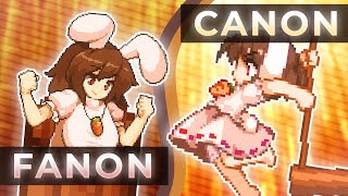 Tewi Fanon vs. Canon [ Touhou Sprite Animation]