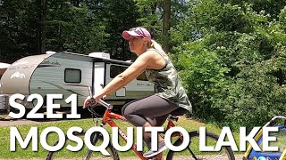 Camping at Mosquito Lake State Park Campground | Travel Trailer Camping | S2E1