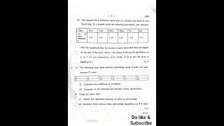 DATA ANALYSIS AND DECISION TOOLS JAN 2026 #delhiuniversity #du #sol #mba #exam