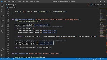 CS50 AI Project2b - Heredity