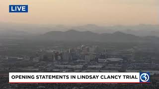 Lindsay Clancy trial begins