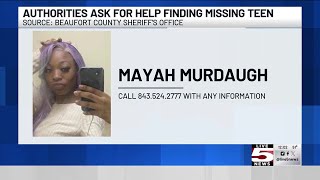 VIDEO: Beaufort County teen girl missing since early Wednesday, deputies say