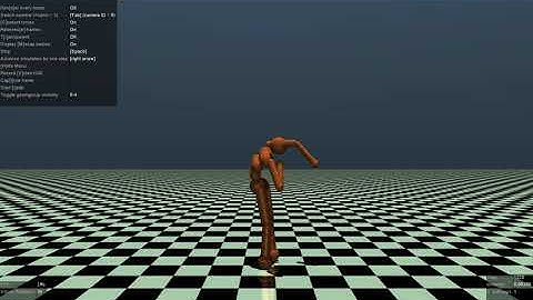 Human-walking based on Proximal Policy Optimization(PPO)