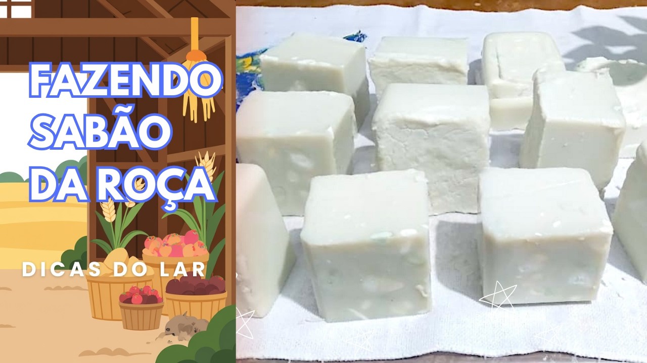 SABÃO DA ROÇA TRADICIONAL COM ANIL