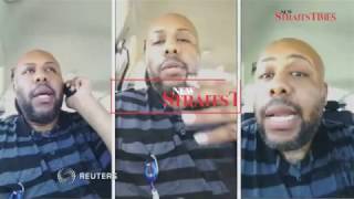 Man livestreams murder on Facebook