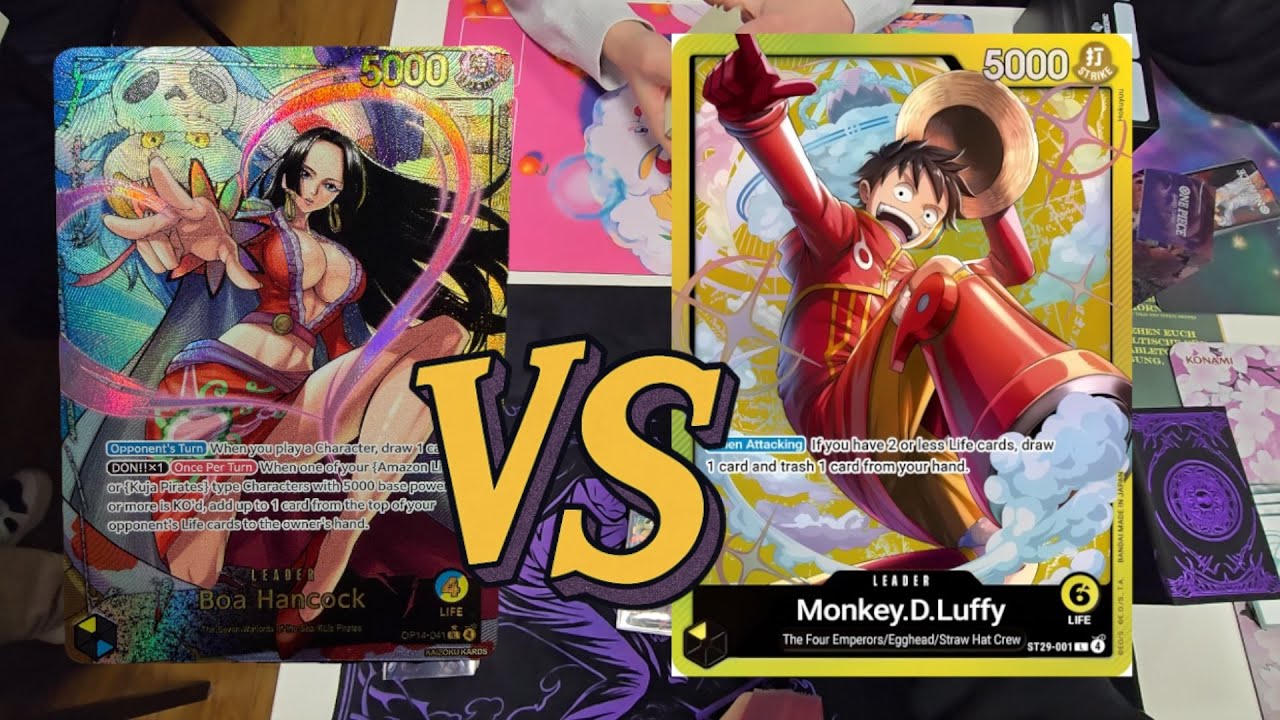 BY Boa Hancock vs ST29 Luffy Locals Round 1 [OP14]