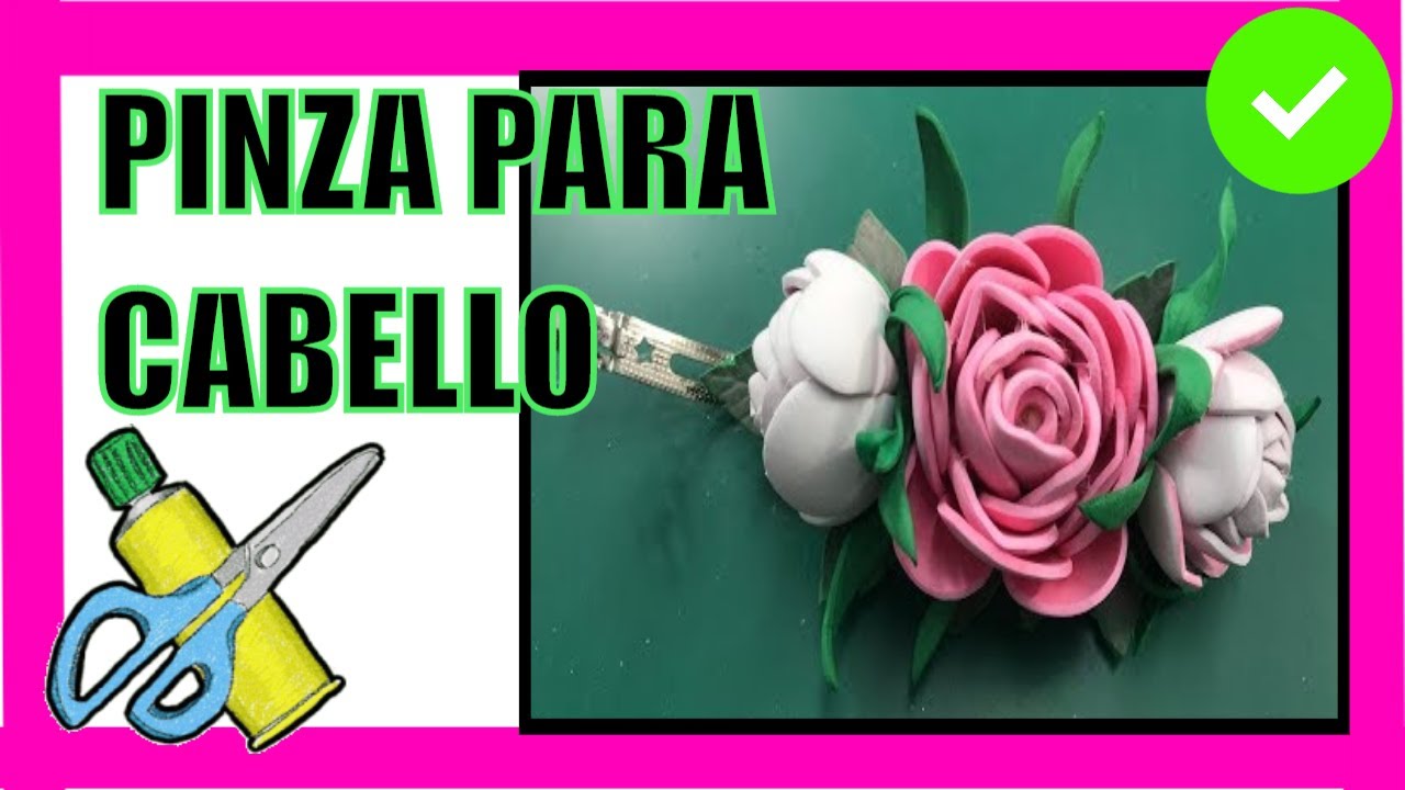 Pinza para el pelo Flor