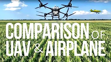 The Comparison of UAV and Airplane Application in Corn