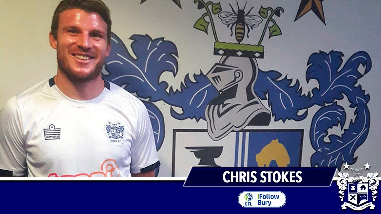 bury fc message board YouTube Teaser: Chris Stokes on Arriving at Bury