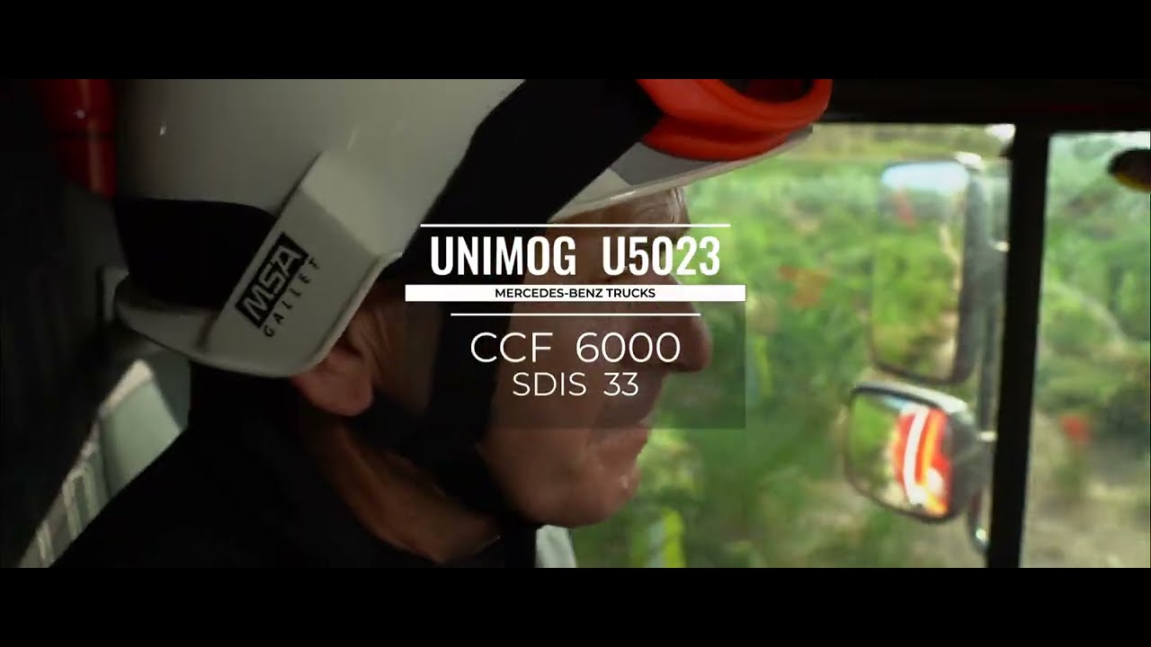 Unimog UHE 5023 CCF 6000 - lutte contre les feux de forêts