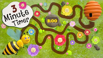 3 Minute Timer | 3 minute timer with Honey Bee | 3 Minute Timer Bomb | 3 minute Bee Timer