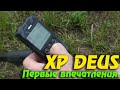 XP Deus | Металлоискатель Деус: Первые впечатления, настройки и мнение кладоискателя.