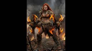 Ardea Lore. The Human Girl Raised by Orcs 🔥 #shorts