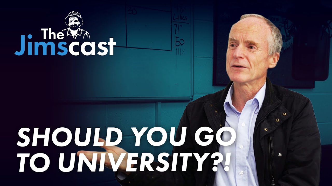 Should you go to university? Jim's Group CEO, Jim Penman speaks about this with Joel Kleber