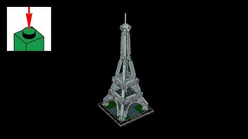 LEGO Architecture 21019, The Eiffel Tower - building instructions