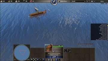 0 A.D Realistic Ship Motion test