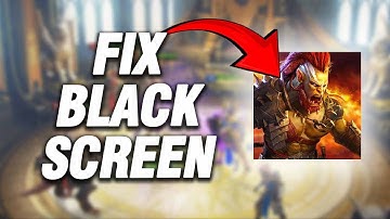 Raid Shadow Legends Black Screen Problem | How To Fix Easy