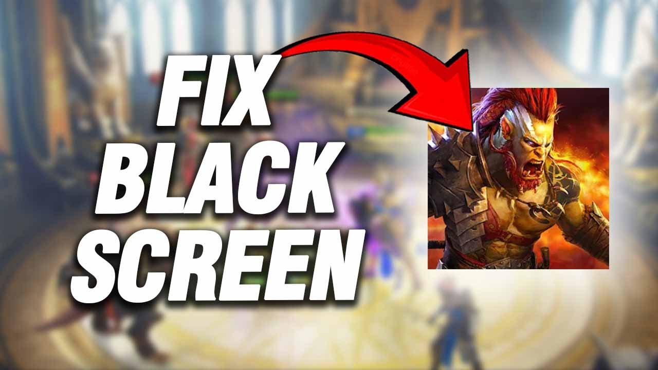 Raid Screen Raid Shadow Legends Black Screen Problem | How To Fix Easy - YouTube