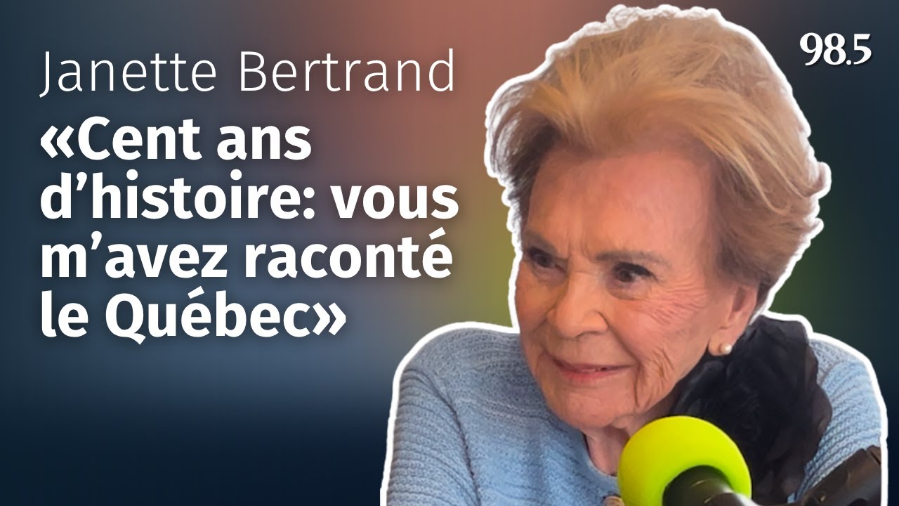 Janette Bertrand et le récit d'un Québec où «tout était péché»
