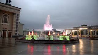 Музыкальный фонтан в Улан-Удэ.