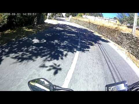 Honda CB 300 R  1ª volta e queda??