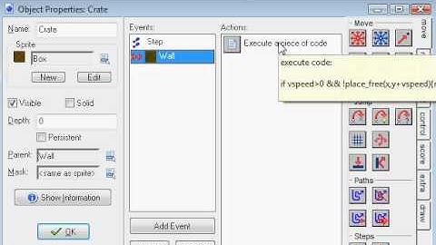 Game maker help with crates