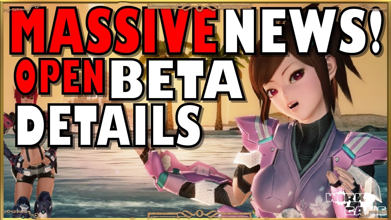 PSO2 MASSIVE NEWS! Open Beta Date and more! | Ginger News - YouTube