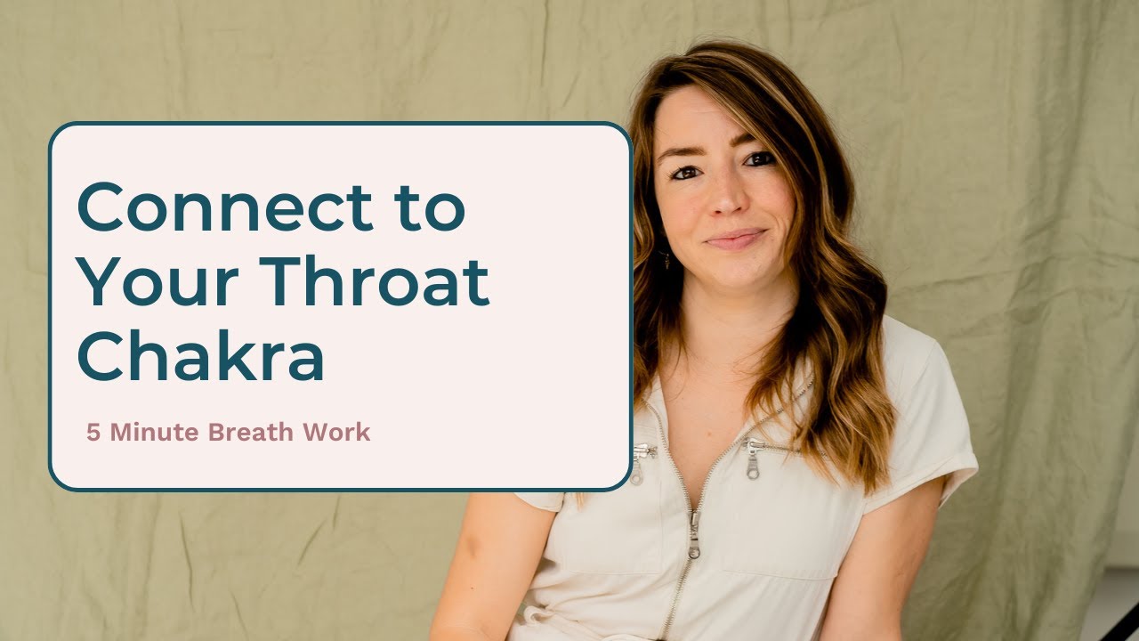Connect to Your Throat Chakra 5 Minute Breath Work