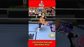 Cody Rhodes Destroyed Seth Rollins Wr3D