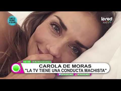 Carola de Moras se sinceró y criticó la "conducta machista" de la televisión chilena