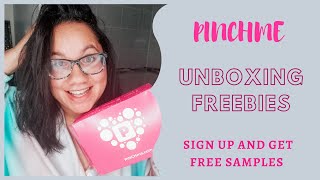 Pinchme (how to get free samples) Unboxing