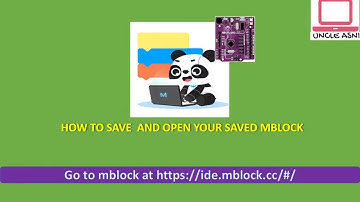 How To Save & Open Saved Codes In MBlock